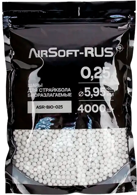 Коробка шаров Airsoft-RUS